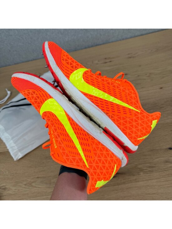 Nike Mens Zoom Rival XC 5 Spikes Running Shoes Size 12 Total Orange Volt Track main image 13